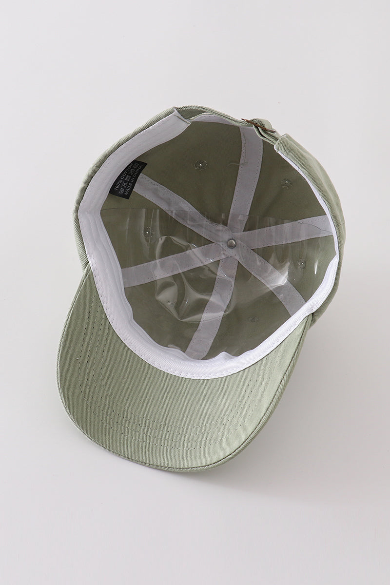 Sage brother embroidery baseball cap