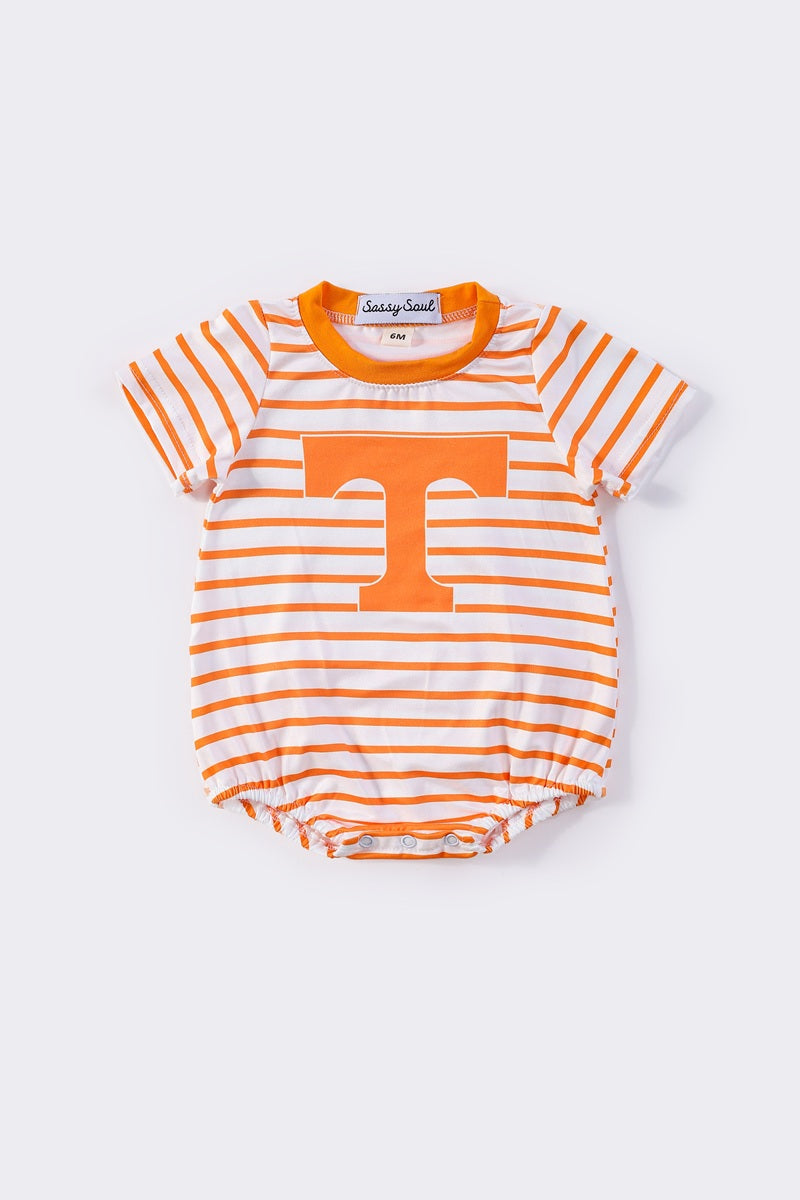 Tennessee print boy stripe bubble